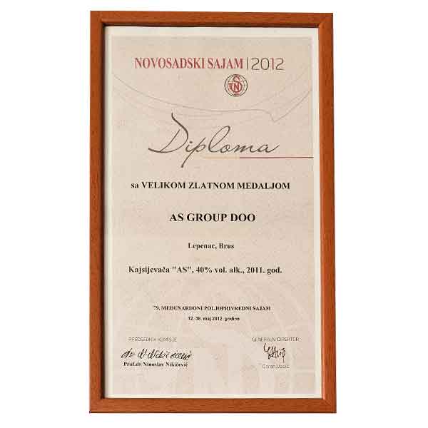 AS Group Award